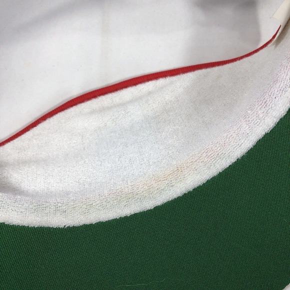 VINTAGE ST LOUIS CARDINALS TWINS ENTERPRISE VISOR HAT CAP RED STRETCH BACK OSFM - Picture 9 of 9